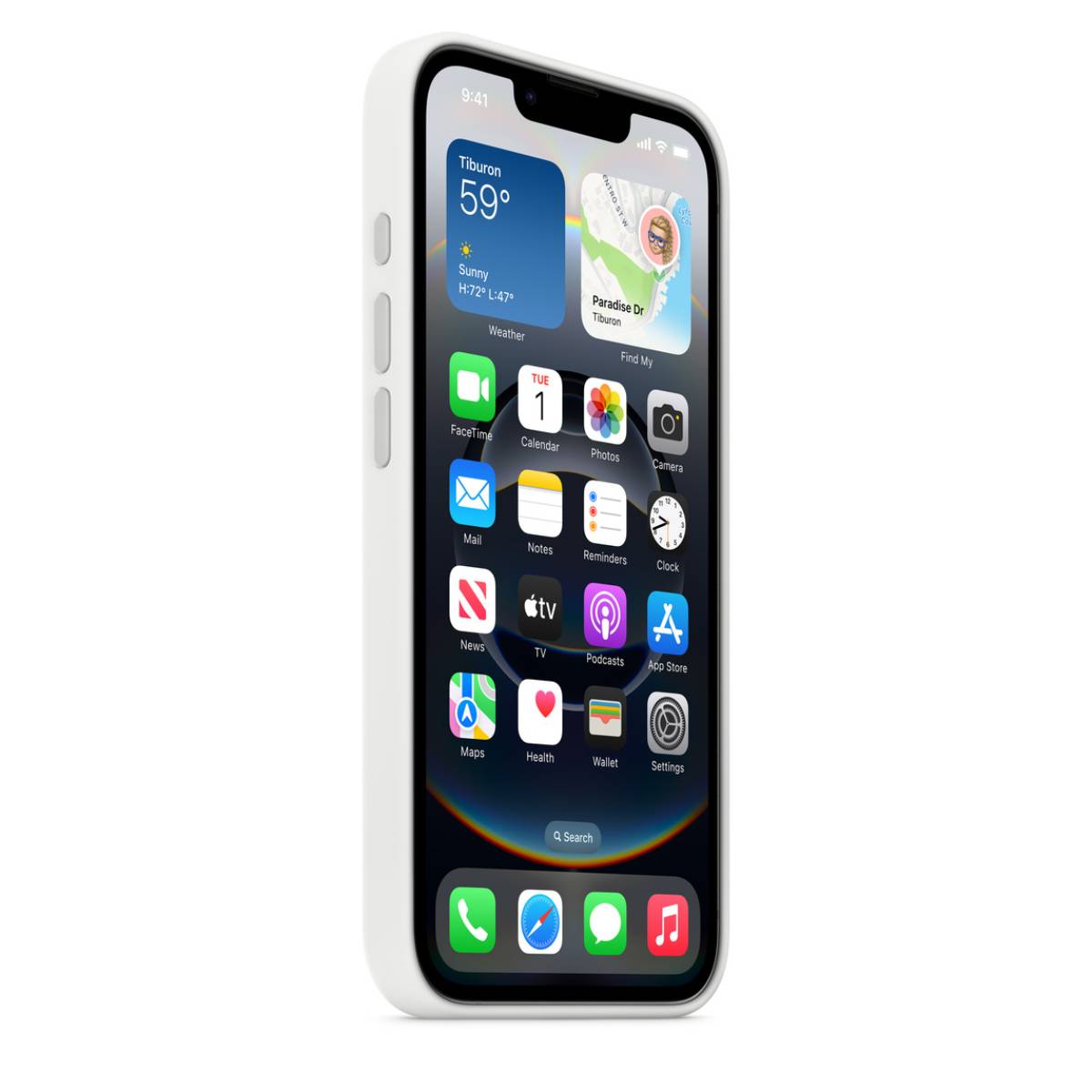 APPLE MD3P4ZM/A Θήκη Σιλικόνης για iPhone 16e Smartphone, Άσπρο | Apple| Image 3