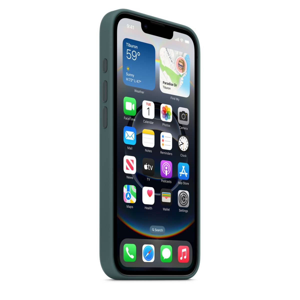 APPLE MD3X4ZM/A Θήκη Σιλικόνης για iPhone 16e Smartphone, Lake Πράσινο | Apple| Image 3