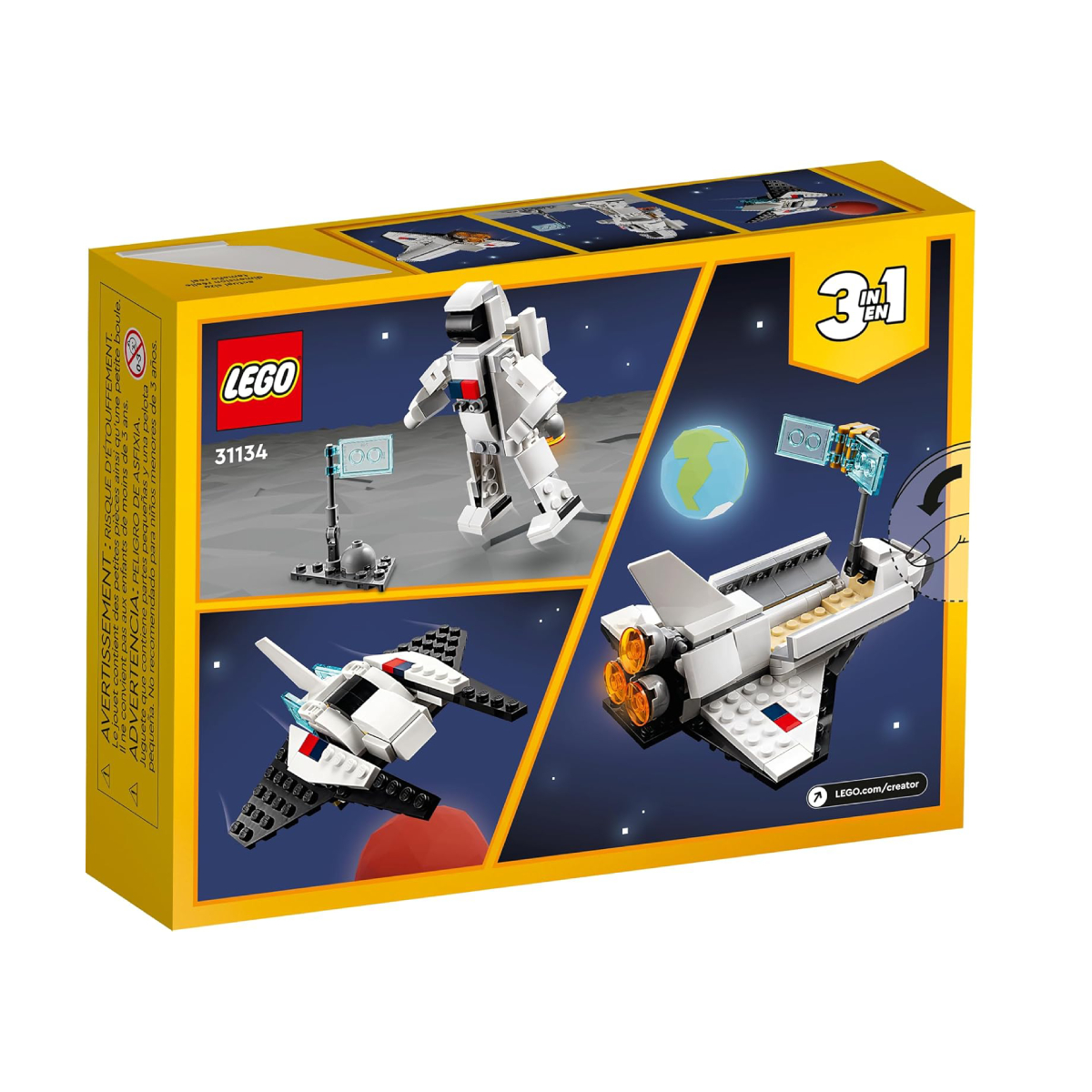 LEGO® Creator: 3 σε 1 Διαστημόπλοιο | Lego| Image 2