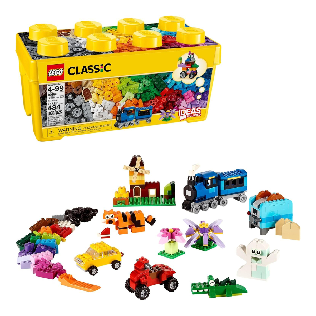 LEGO® Classic: Medium Creative Brick Box, Συλλογή με Τούβλα