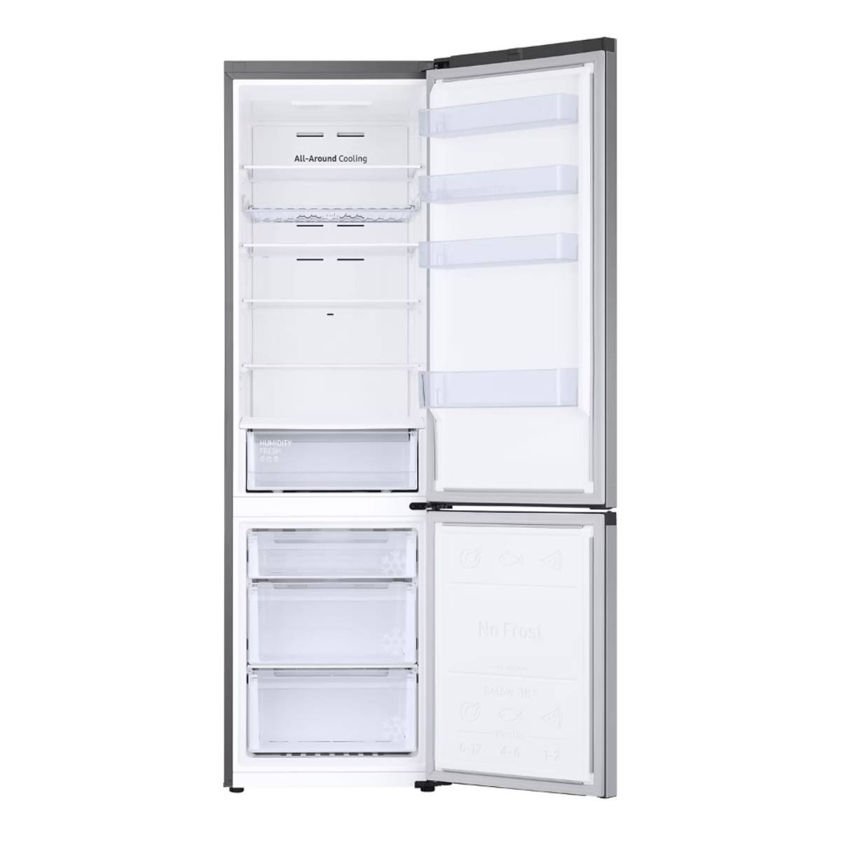SAMSUNG RB38C602DSA/EF Ψυγείο με Κάτω Θάλαμο, Inox | Samsung| Image 3