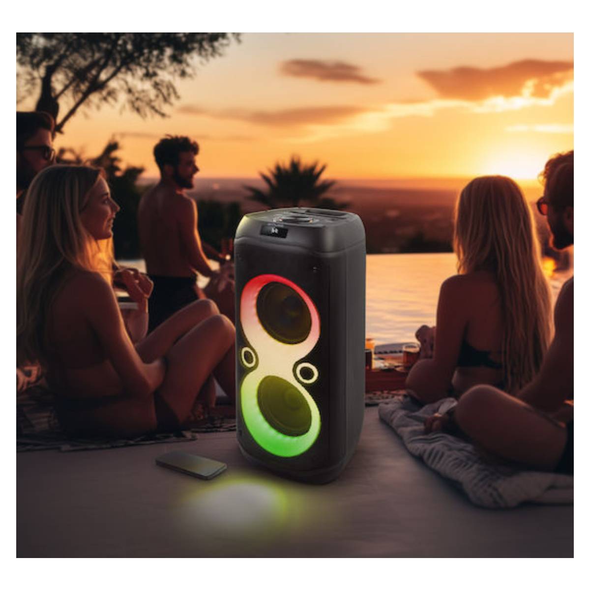 MUSE M-1937 DJ Karoke Bluetooth Speaker | Muse| Image 3