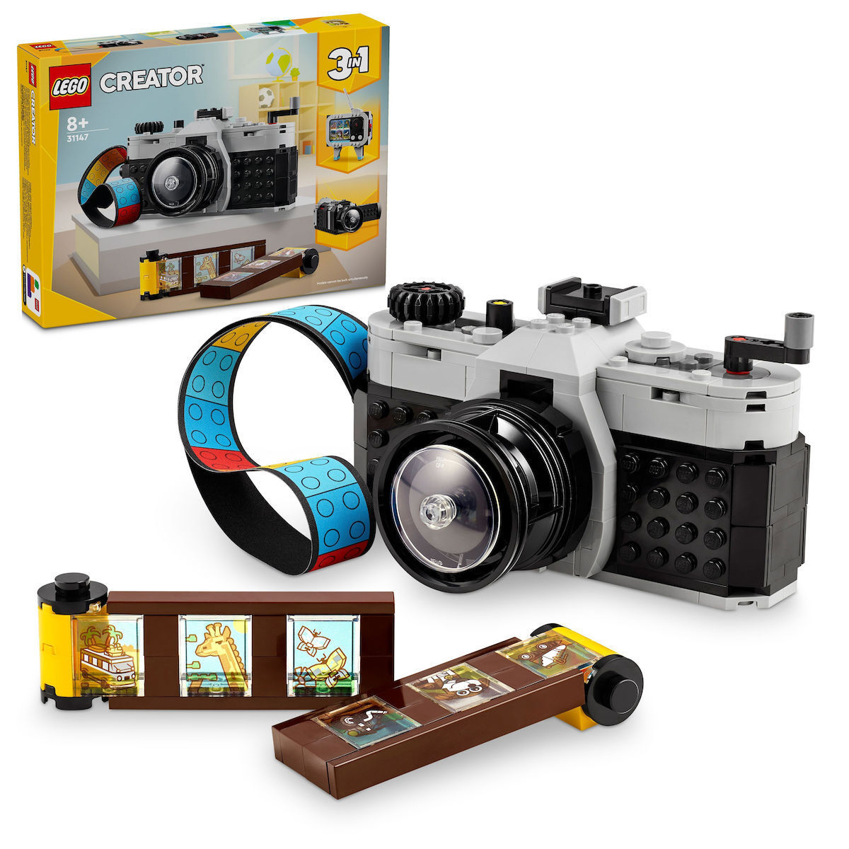 LEGO® Creator: Ρετρό Κάμερα Παιχνίδι 3 σε 1