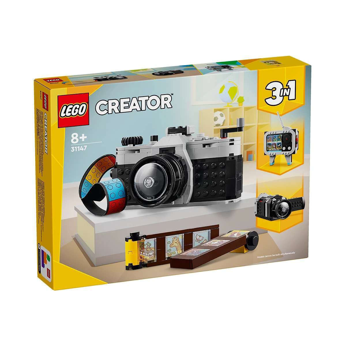 LEGO® Creator: Ρετρό Κάμερα Παιχνίδι 3 σε 1 | Lego| Image 4