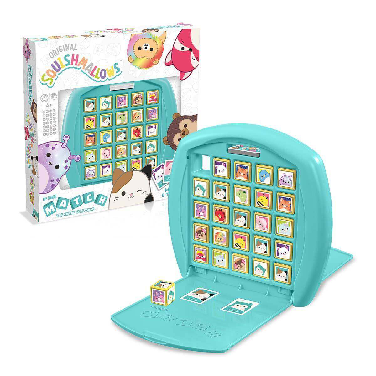 WINNING MOVES Original Squishmallows - Top Trumps Match Επιτραπέζιο Παιχνίδι με Κύβους | Winning-moves| Image 2