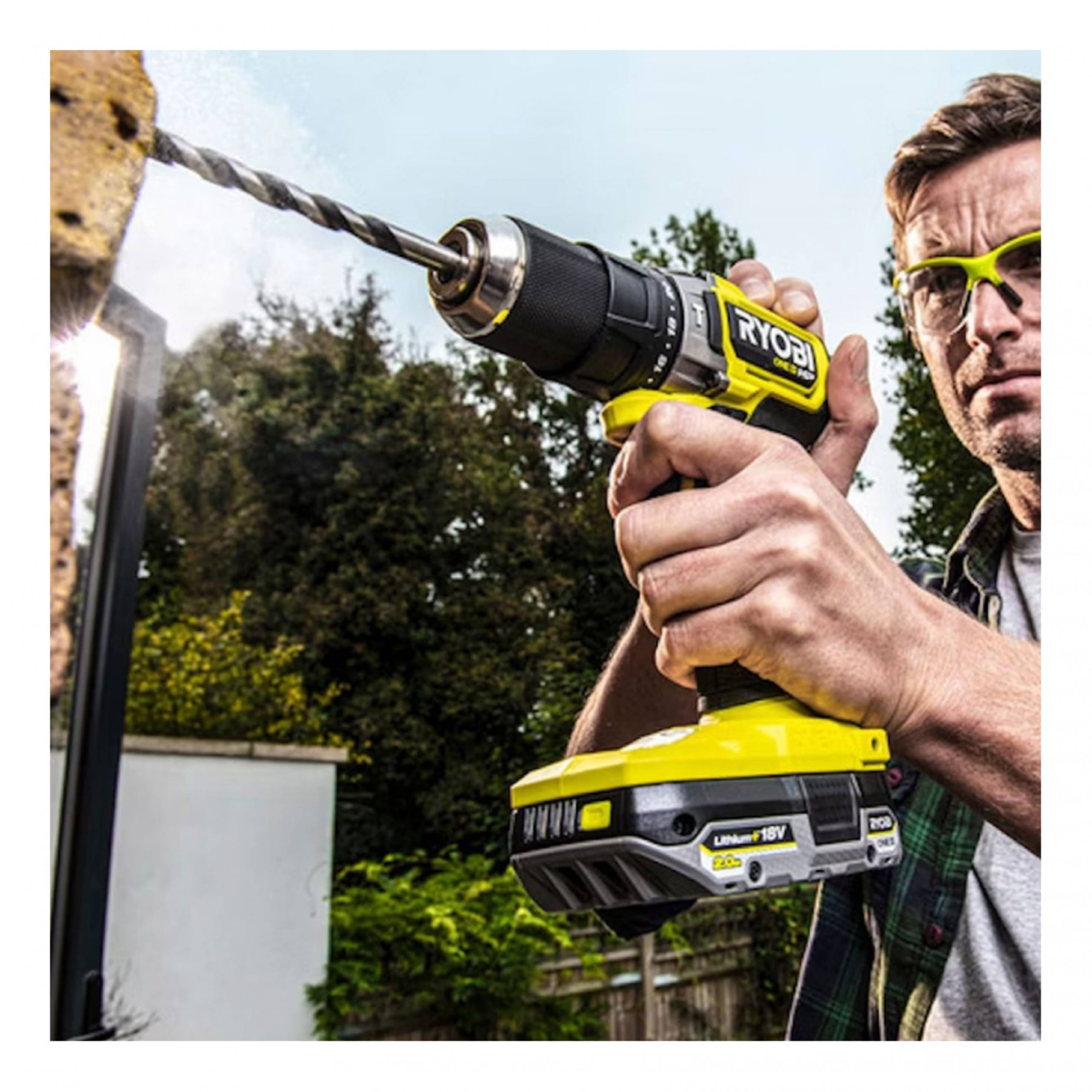 RYOBI RPD18C-220S Κρουστικό Δραπανοκατσάβιδο Μπαταρίας 18V, 2x2 Ah | Ryobi| Image 2