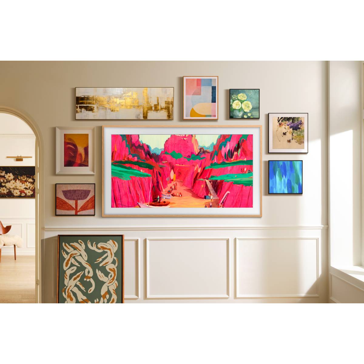 SAMSUNG QE75LS03FWUXXH The Frame NEO QLED 4K Smart Τηλεόραση, 75" | Samsung| Image 4