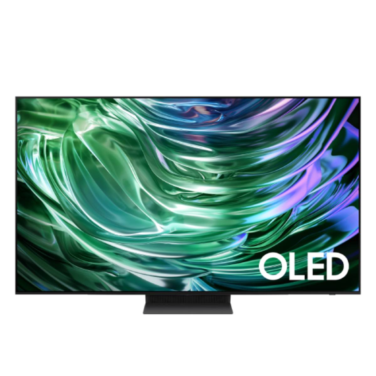 SAMSUNG QE77S90FAEXXH OLED S90F 4K Smart Τηλεόραση, 77"