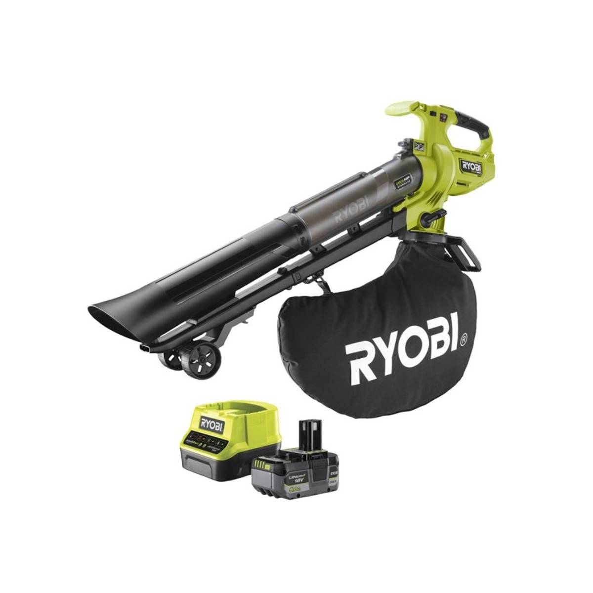 Image of suggested product: RYOBI RY18BVXA-150 Φυσητήρας/Αναρροφητήρας Μπαταρίας 18V, 1X5Ah