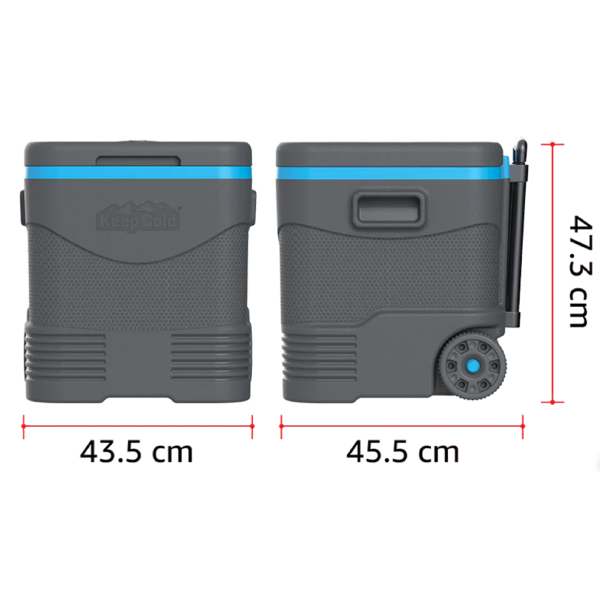 DURAMAX USPMFIBXX121 Παγωνιέρα με τροχούς 45L | Duramax| Image 4