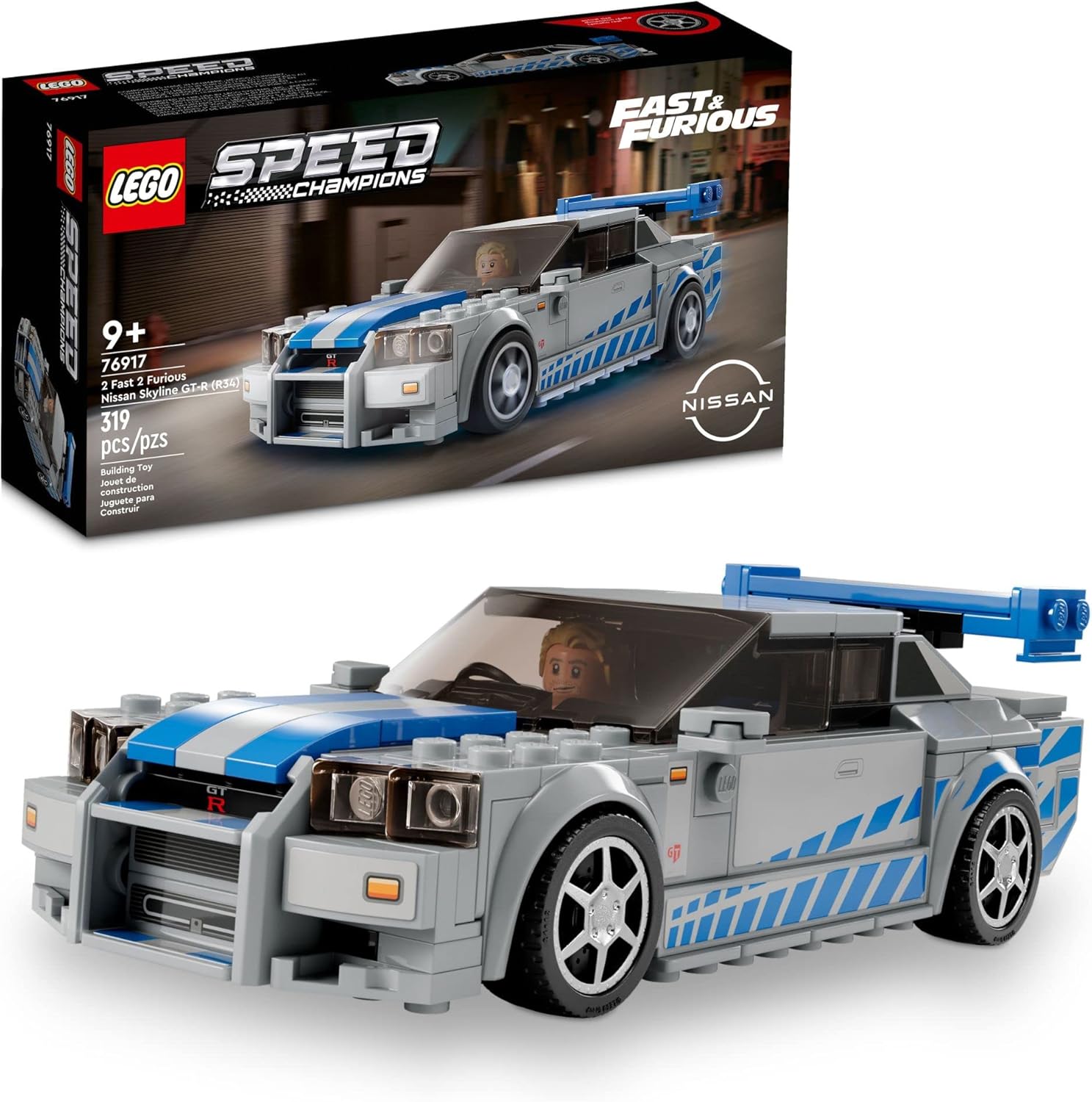 LEGO® Speed Champions: 2 Fast 2 Furious Nissan Skyline GT-R