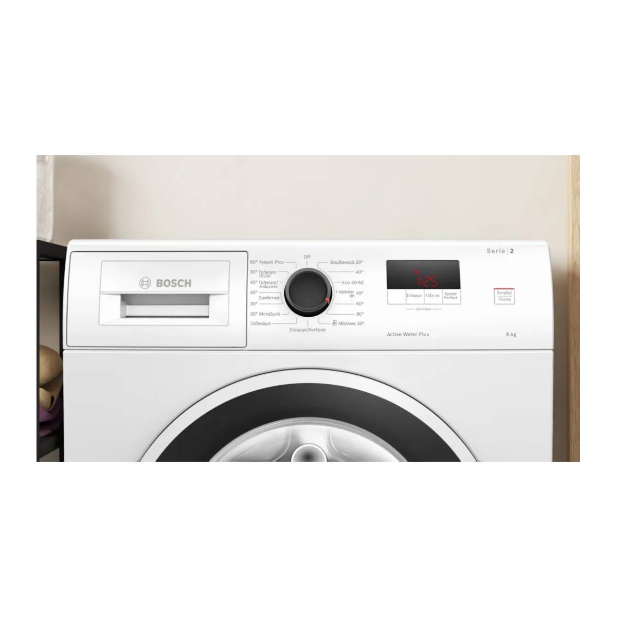 BOSCH WGE03410GR Washing Machine 8 kg, White | Bosch| Image 2