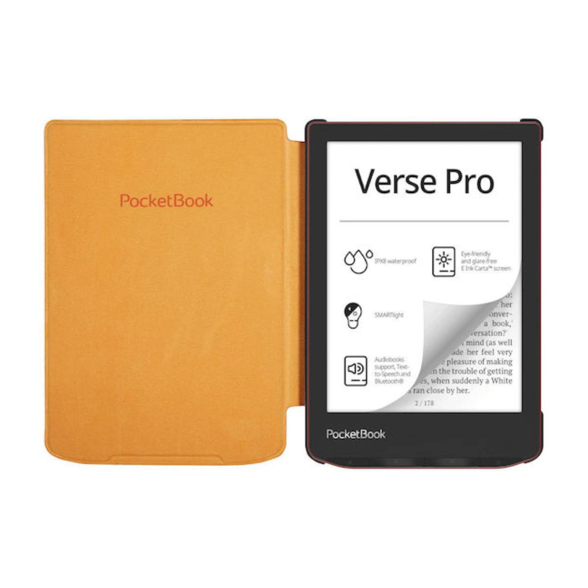 POCKETBOOK Shell Θήκη για E-Book Readers, Πορτοκαλί | Pocketbook| Image 3