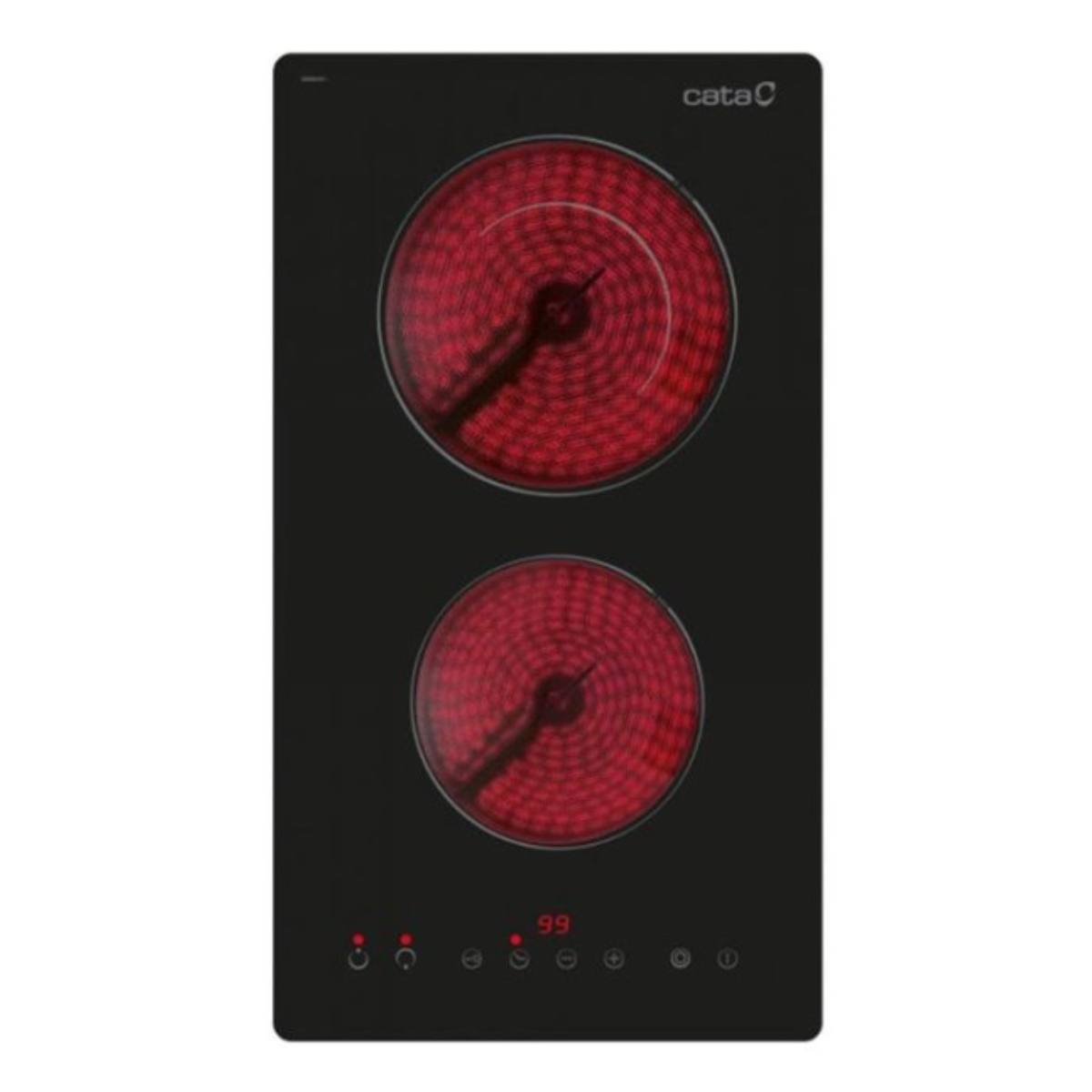 Image of suggested product: CATA TD 3002 BK /B Domino Κεραμική Εστία