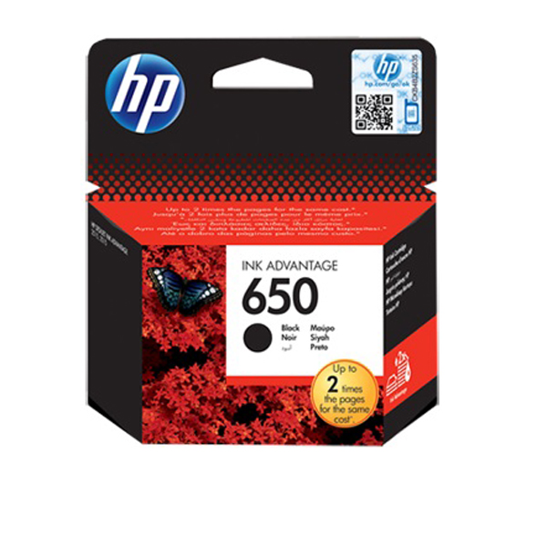 Image of suggested product: HP 650 Ink Cartridge, Black