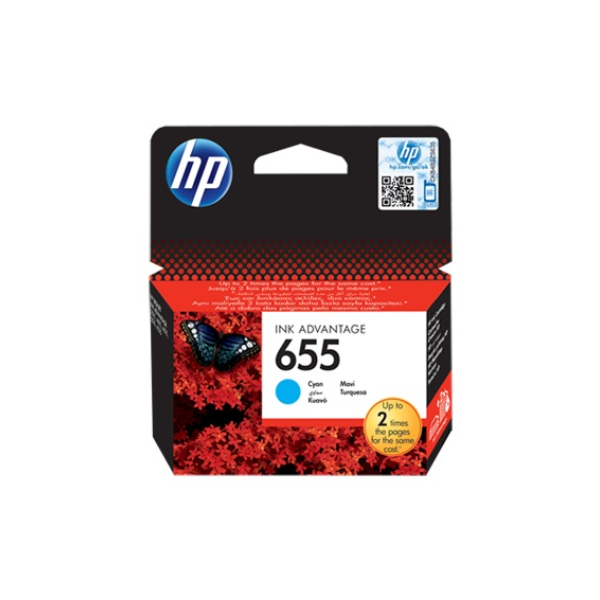 HP 655 Μελάνι, Κυανό