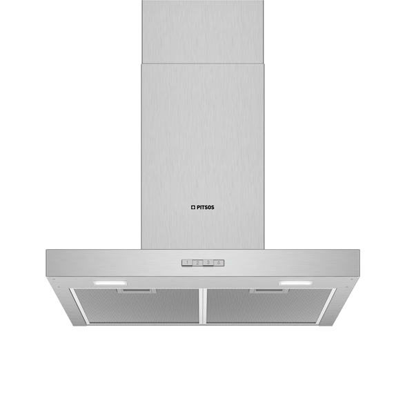 PITSOS PTK6D65G Απορροφητήρας Τζάκι, 60cm