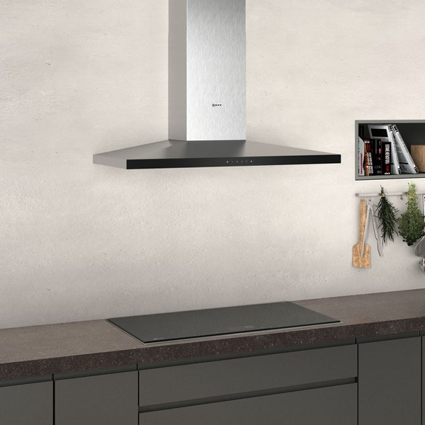 NEEF D95QFM4N0 Aπορροφητήρας Τζάκι, 90cm, Ανοξείδωτο Ατσάλι | Neff| Image 2