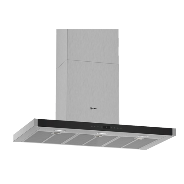 NEFF D95BMP5N0 Aπορροφητήρας Τζάκι Ανοξείδωτο Ατσάλι, 90 cm