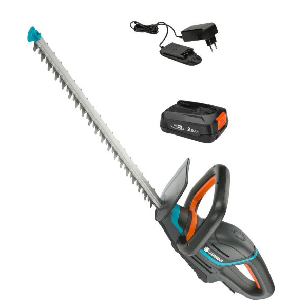 GARDENA 14731-20 Cordless Hedge Trimmer 18V/60cm, 1X2.5 Ah