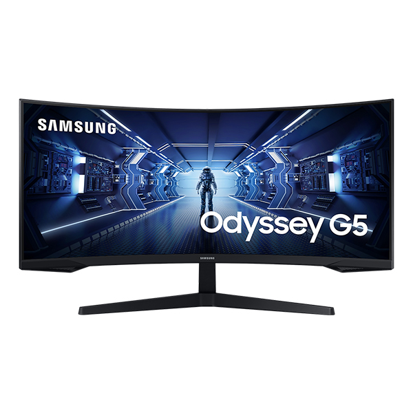 Image of suggested product: SAMSUNG LC34G55TWWPXEN G55T Odyssey Κυρτή Gaming Οθόνη Ηλεκτρονικού Υπολογιστή, 34"