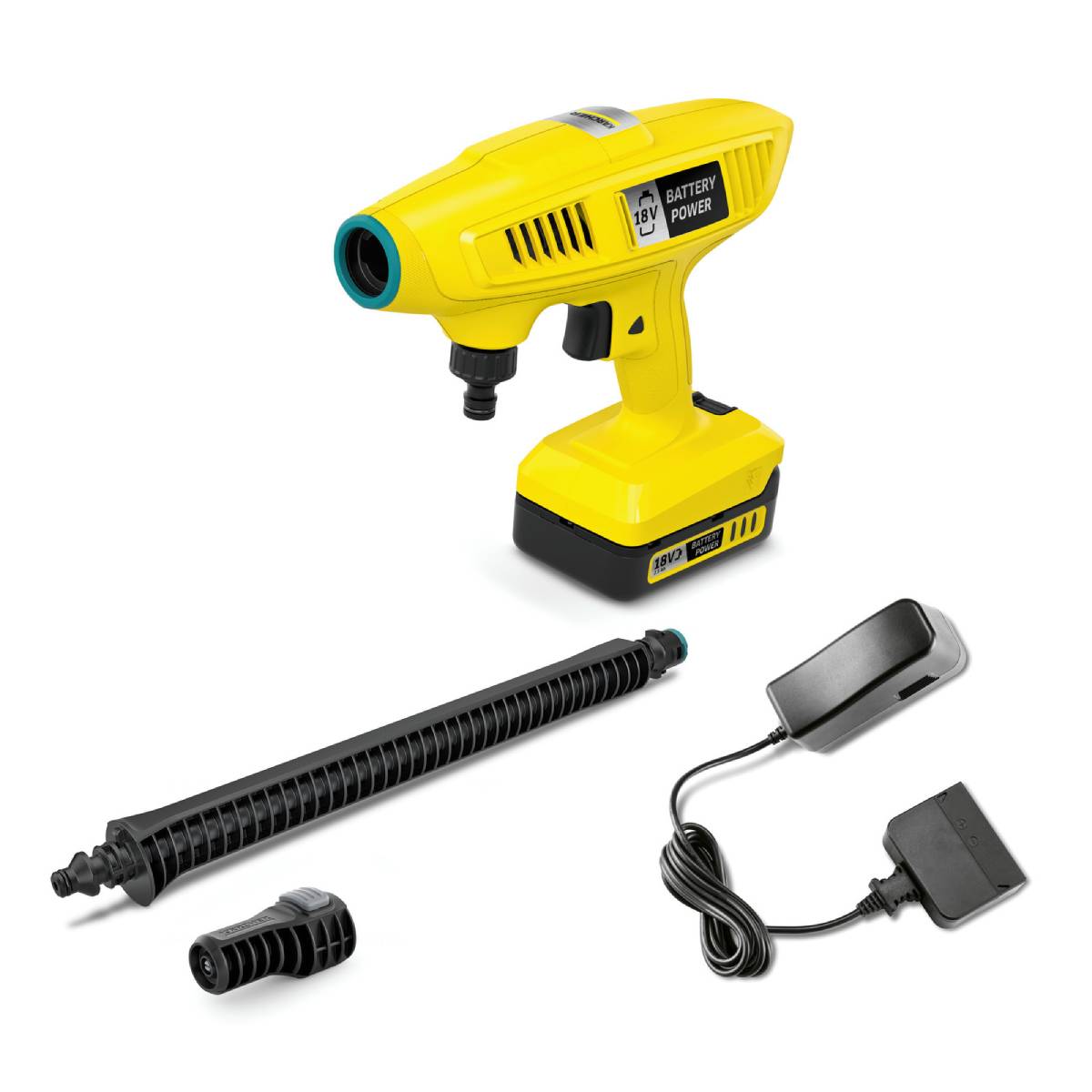 Image of suggested product: KARCHER KHB 4-18 SET Πλυστικό Μηχάνημα Υψηλής Πίεσης Μπαταρίας 18V