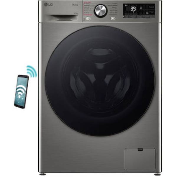 Image of suggested product: LG D4R7009TSSB Wi-Fi Πλυντήριο & Στεγνωτήριο 9/6KG, Ασημί