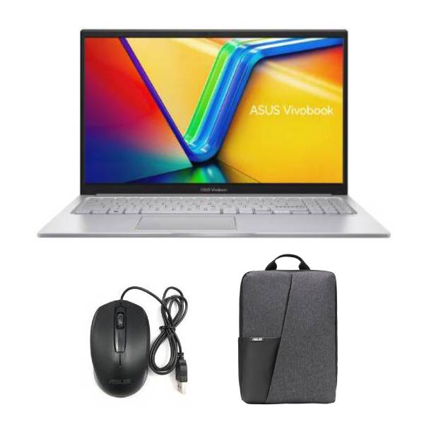 Image of suggested product: ASUS X1504ZA-BQ1132CW Φορητός Υπολογιστής 15.6" με Τσάντα και Ποντίκι, Ασημί