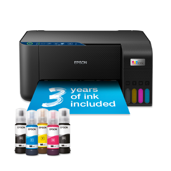 Image of suggested product: EPSON EcoTank L3271 Multifunction Wi-Fi Ink Tank A4 Printer, With Up To 3 Years Of Ink Included, Black