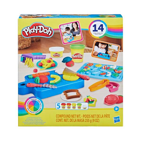 HASBRO 091971 Play-Doh Πλαστελίνη - Παιχνίδι Chef Starter Set