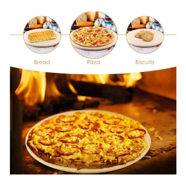 KAMADO SE-PZ420-26 Πέτρα για Ψήσιμο Πίτσας Φ42 cm | Kamado| Image 5