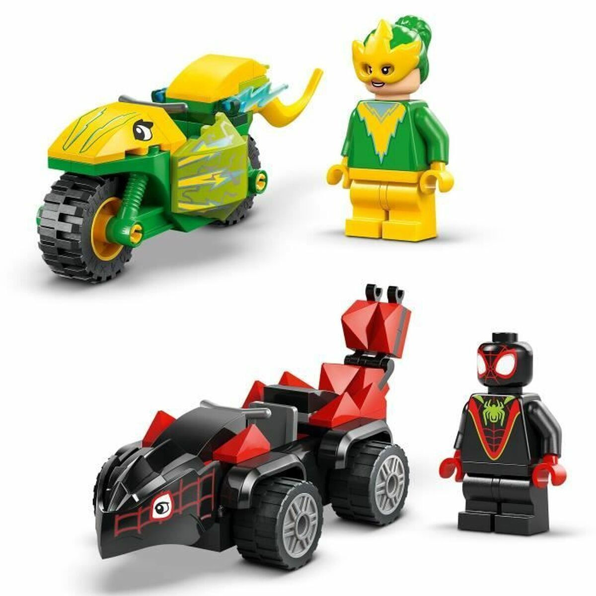 LEGO 104767 Marvel Καταδίωξη Οχημάτων Δεινοσαύρων των Spin και Electro