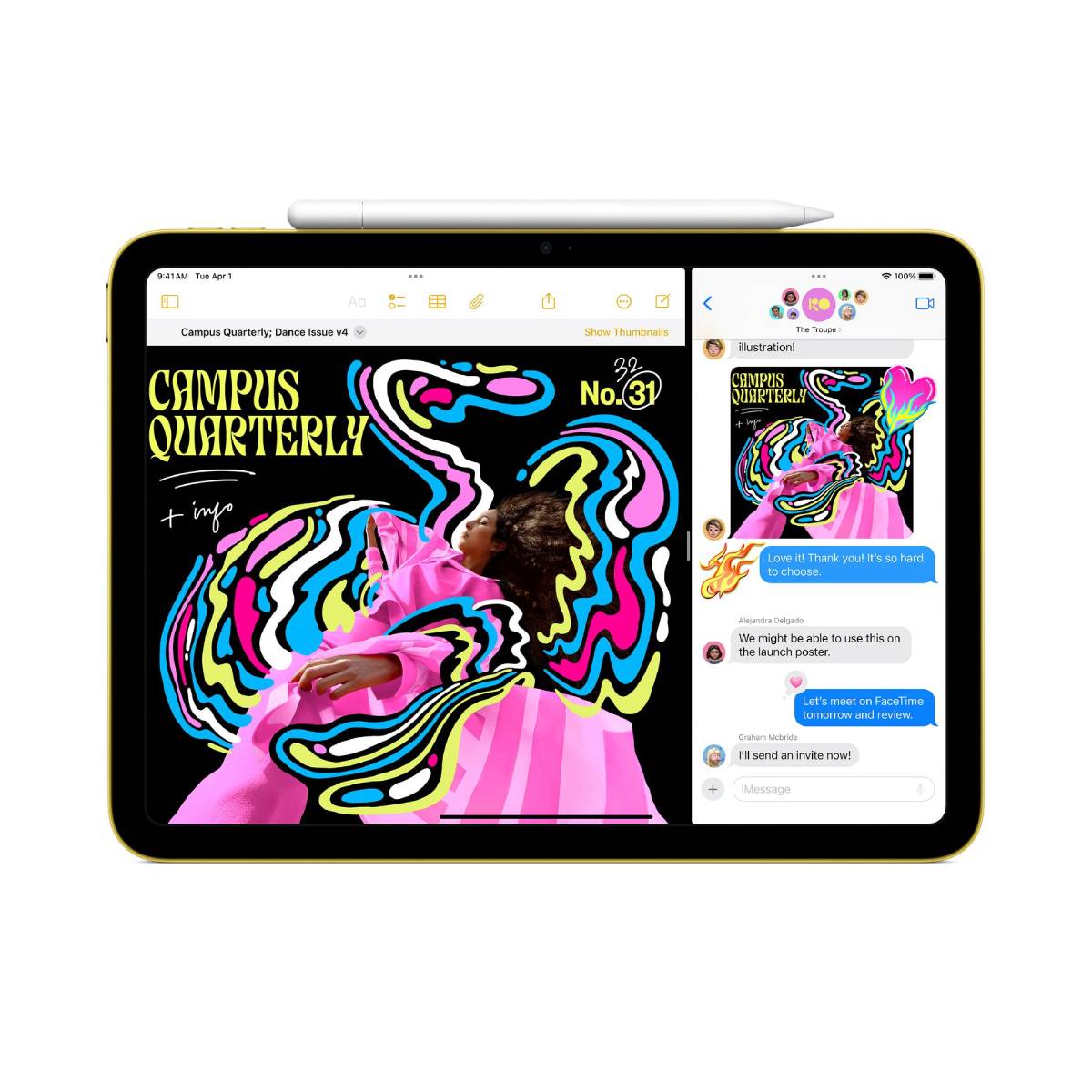 APPLE iPad WiFi 256GB, Μπλε | Apple| Image 4