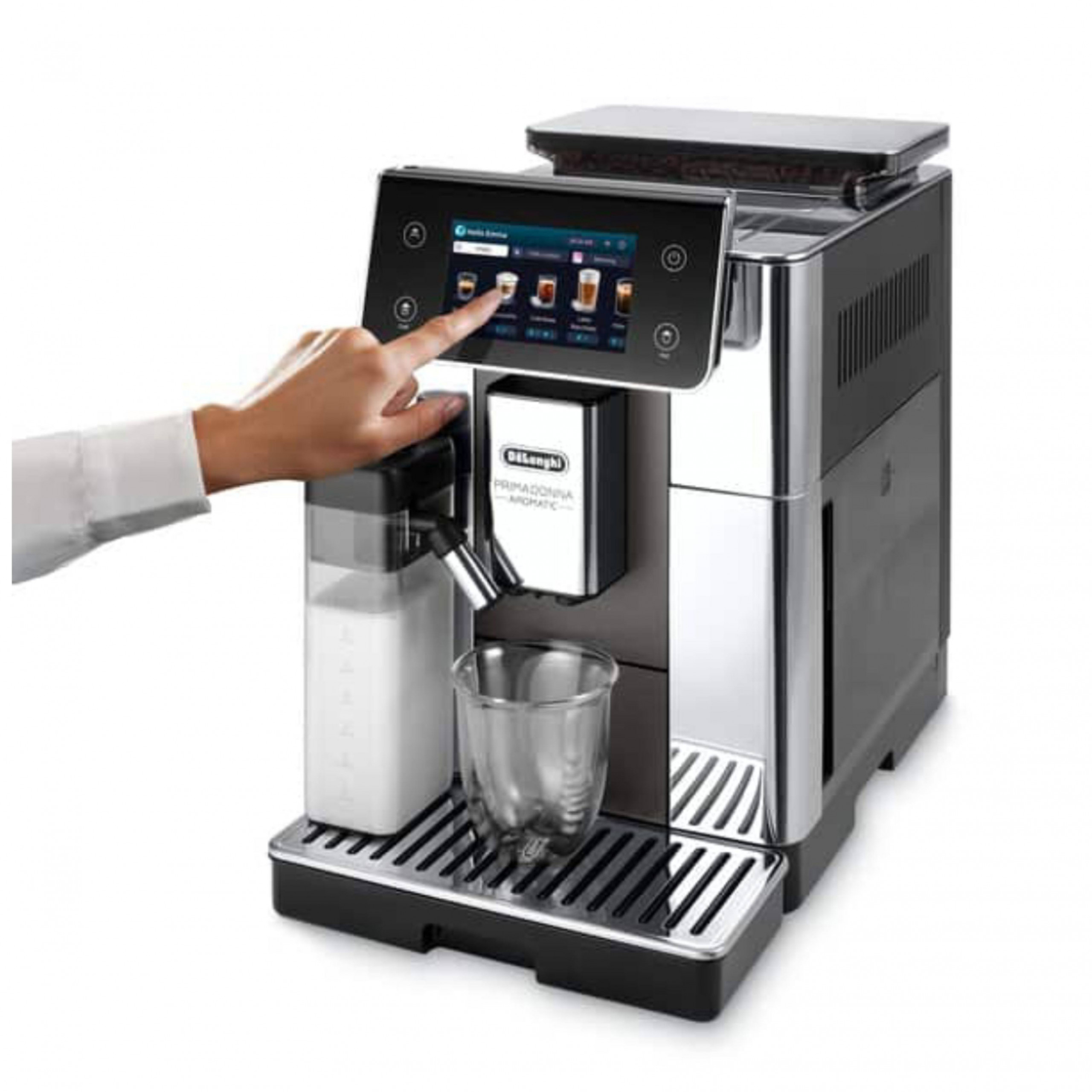 DELONGHI ECAM630.75TSM Primadonna Aromatic Αυτόματη Καφετιέρα, Ασημί | Delonghi| Image 2