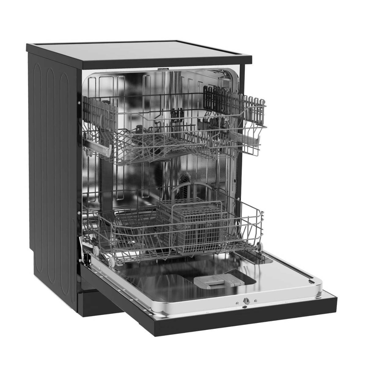 HISENSE HS622E90B Πλυντήριο Πιάτων 60 cm, Inox/Μαύρο | Hisense| Image 2