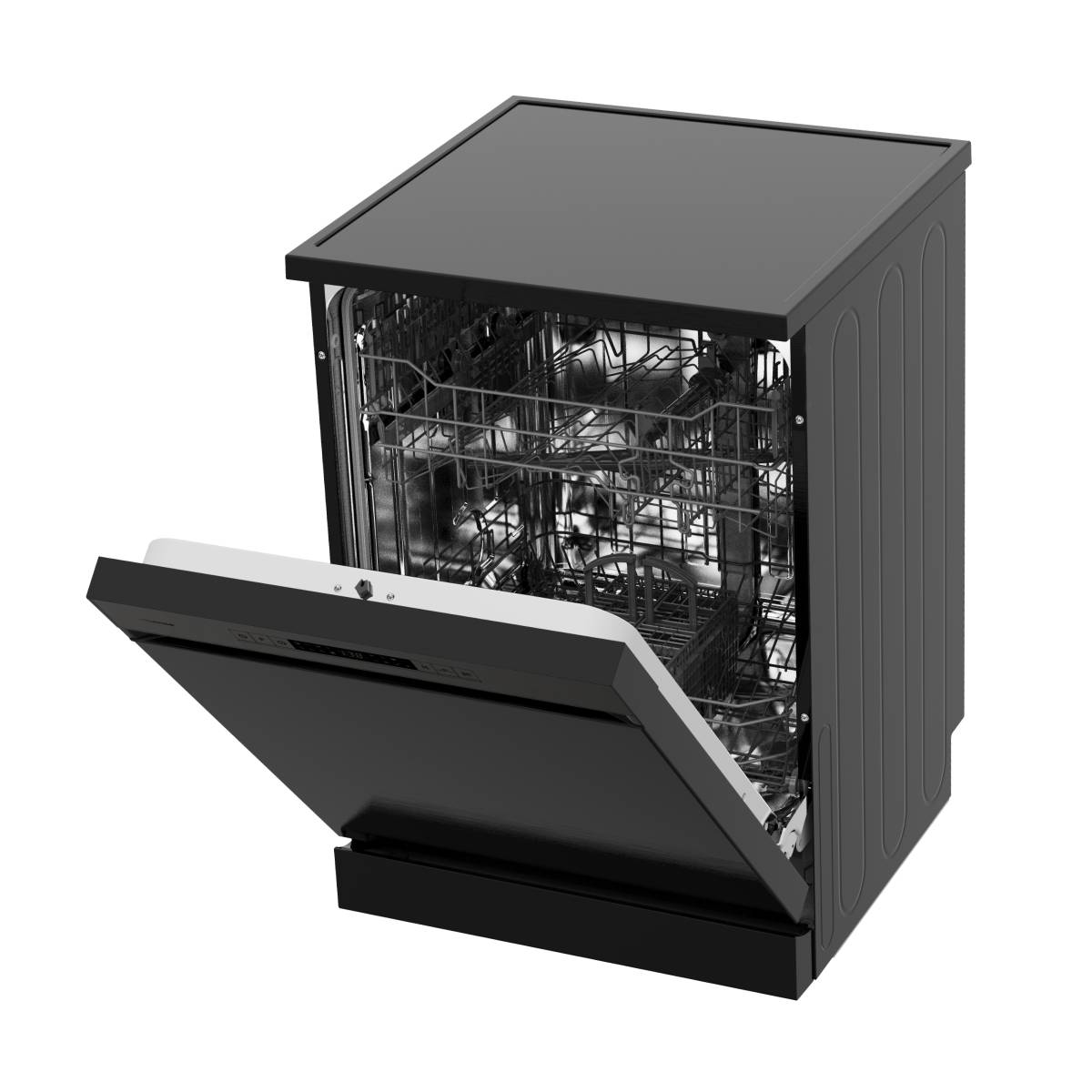 HISENSE HS622E90B Πλυντήριο Πιάτων 60 cm, Inox/Μαύρο | Hisense| Image 4