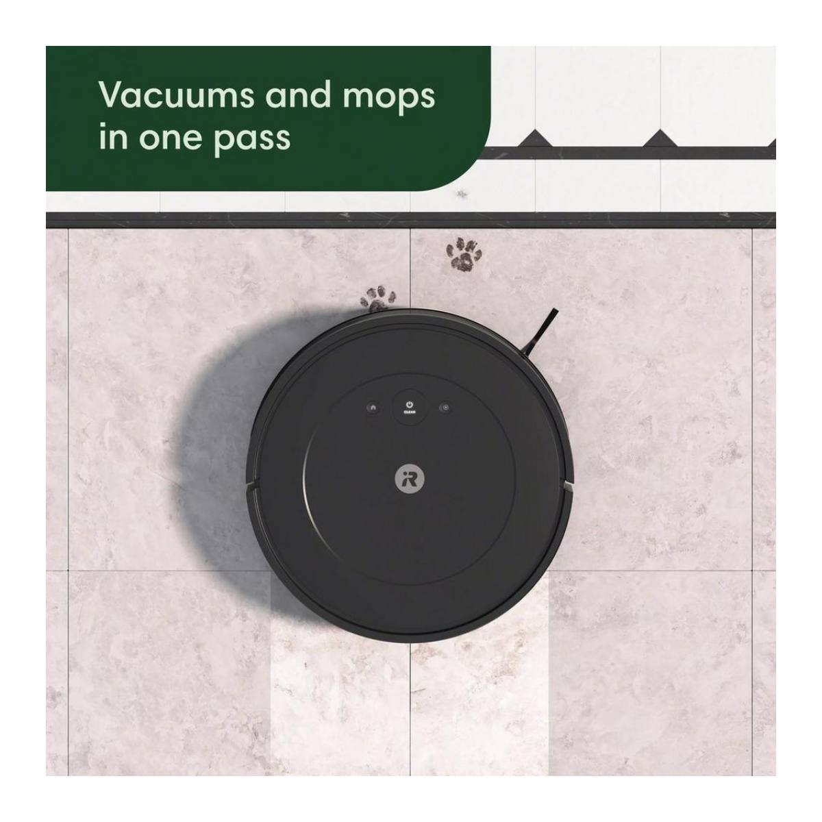 iROBOT Y351040 Roomba Combo 105 Ρομποτική Σκούπα-Σφουγγαρίστρα, Μαύρο | Irobot| Image 3