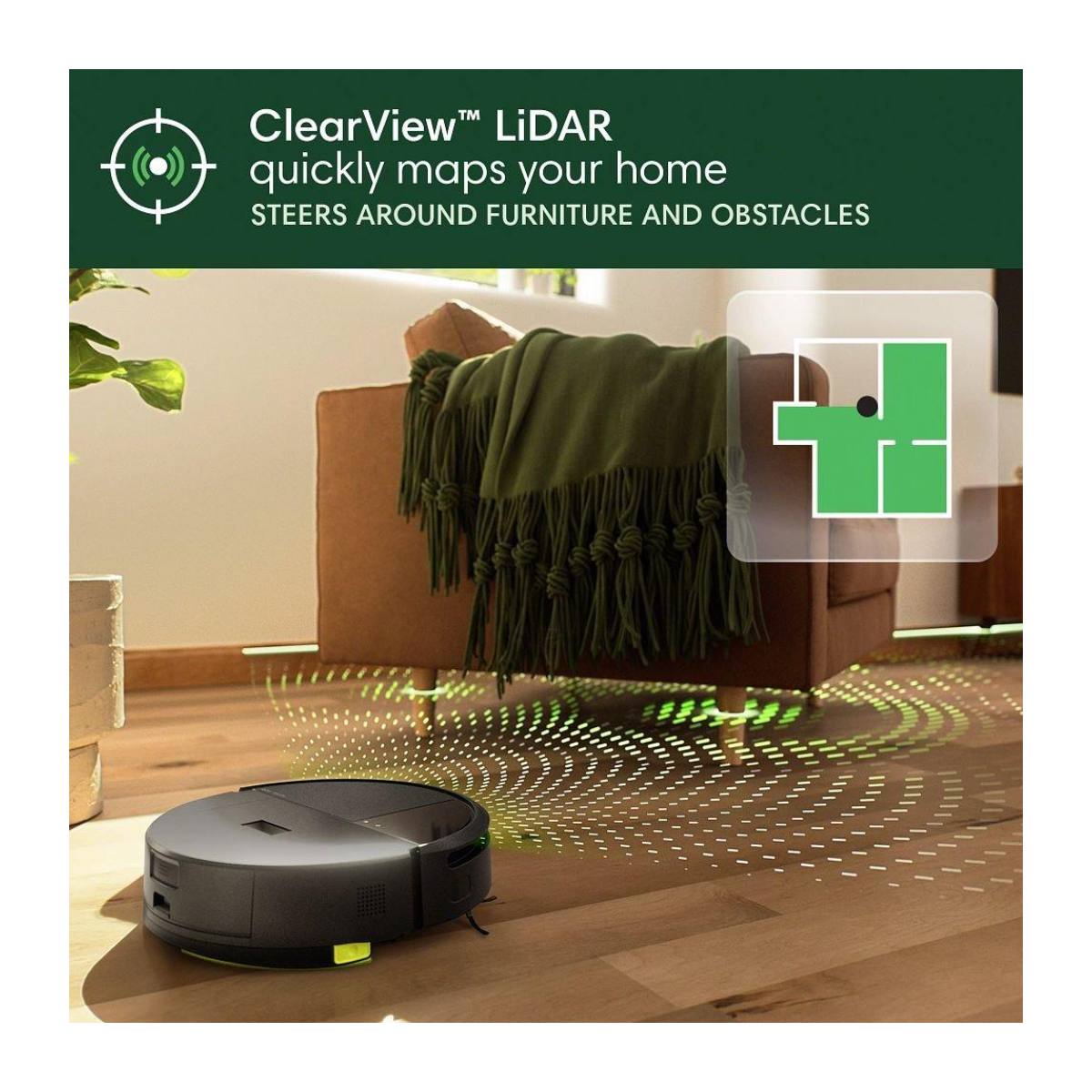 iROBOT L121040 Roomba Combo 205 Ρομποτική Σκούπα- Σφουγγαρίστρα, Μαύρο | Irobot| Image 4