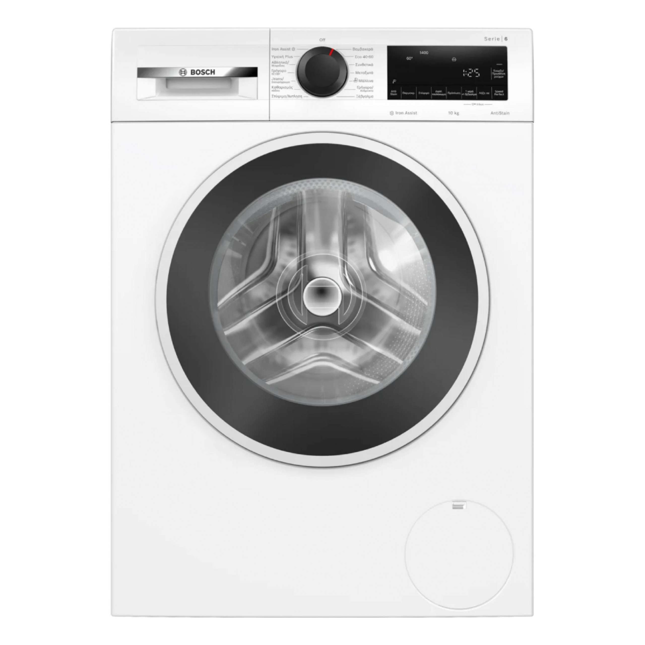Image of suggested product: BOSCH WGG254ZHGR Πλυντήριο Ρούχων με Ατμό 10kg, Άσπρο