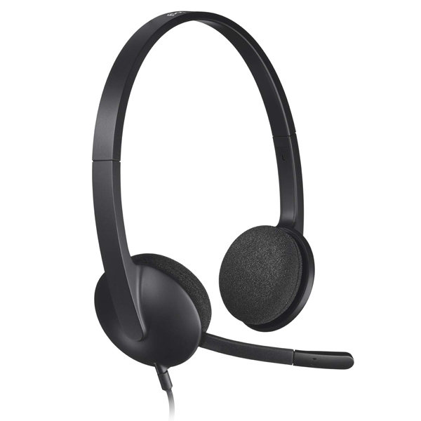 Image of suggested product: LOGITECH H340 USB Headset, Black