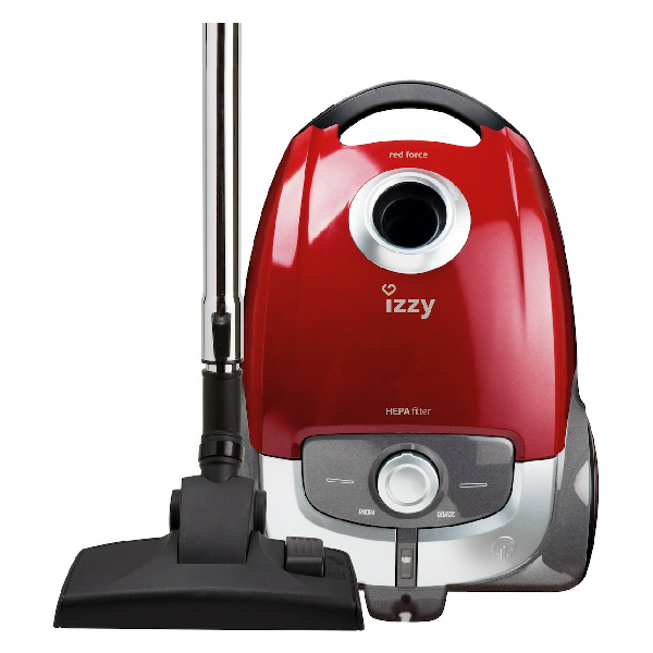 Image of suggested product: IZZY AC1108 Red Force Σκούπα με Σακούλα, Κόκκινο