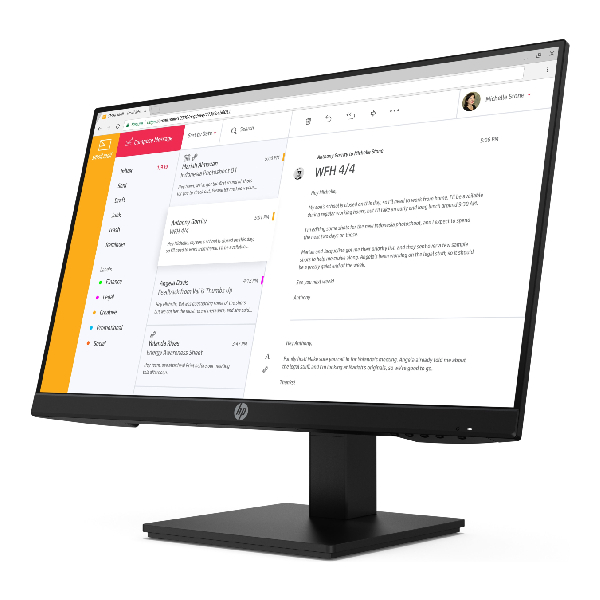 HP P24H G4 7VH44AA Business Οθόνη Ηλεκτρονικού Υπολογιστή, 24” product image  | image 3