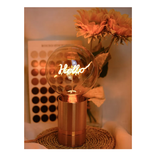 MITB 994030 E27 LED Bulb Handmade Hello | Mitb| Image 3