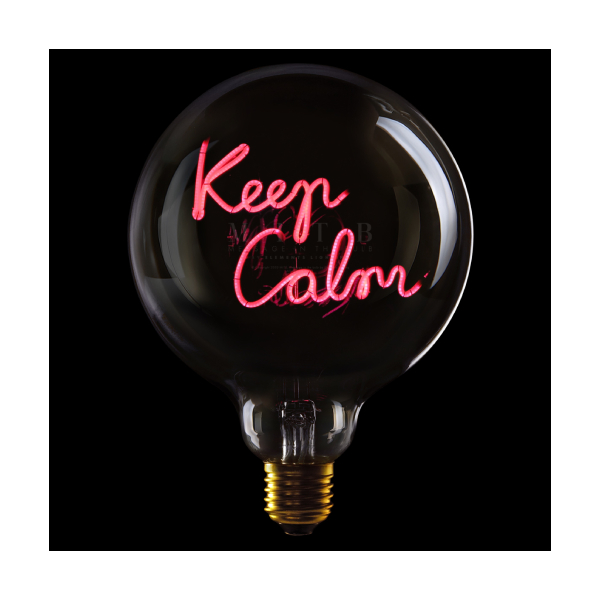 Image of suggested product: MITB 904086R E27 LED Handmade Bulb Κeep Calm, Red