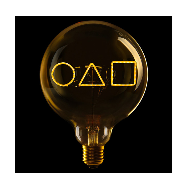 MITB 904147 E27 LED Handmade Bulb Game
