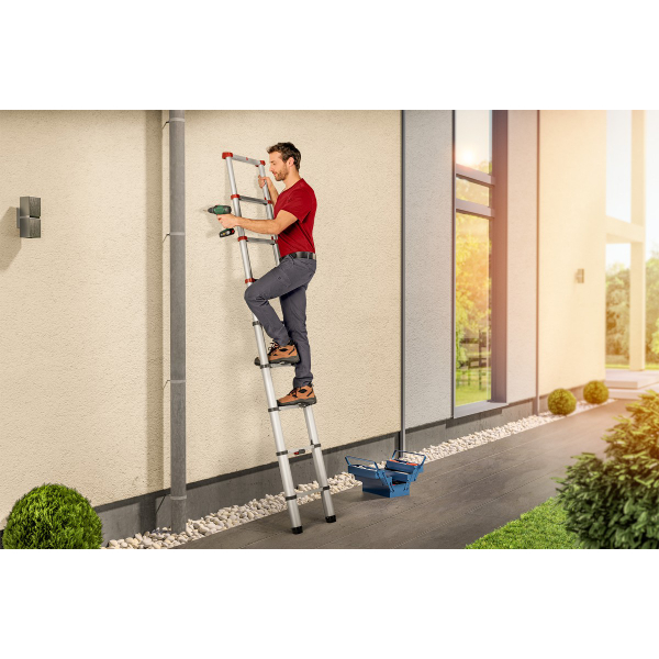 HAILO T80 FlexLine Τηλεσκοπική Σκάλα Αλουμινίου 9 σκαλιών product image  | image 5