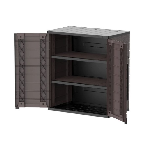 DURAMAX IDMOFST003DW Ντουλάπα Κήπου 81X47X90 cm Καφέ product image  | image 4