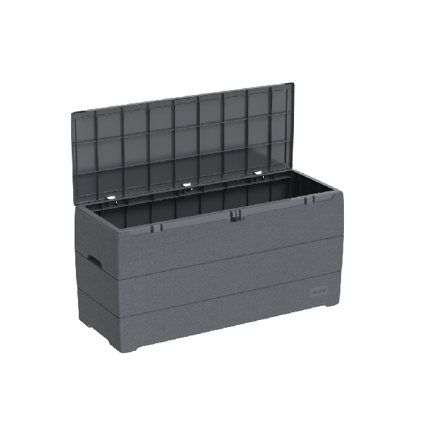 DURAMAX 86600-270L Μπαούλο Κήπου 116.5Χ45Χ56 cm Σκούρο Γκρι product image  | image 4