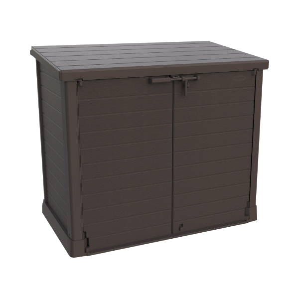 Image of suggested product: DURAMAX 86631-1200L FLAT Outdoor Storage Cabinet 145X82.5X125cm Brown