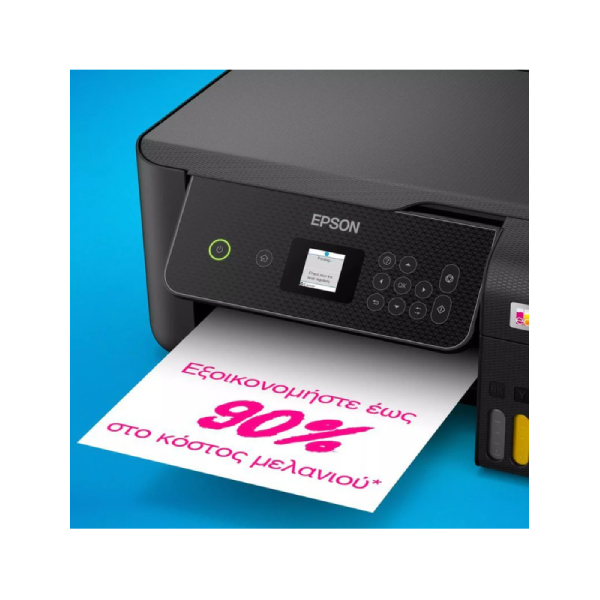 EPSON EcoTank L3280 Α4 Πολυμηχάνημα Wi-Fi με Δοχεία Μελανιού, με Αρχικό Μελάνι έως και 3 έτη, Μαύρο product image  | image 3